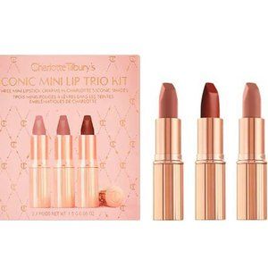 CHARLOTTE TILBURY Iconic Mini Lip Trio Set